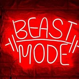 SG PRINT Beast Mode Neon Signs for Wall Decor Neon Light Gym Neon Sign Barbell LED Neon Lights Signs Dumbbell Neon Wall Sign for Bedroom Gym Sports Room Fitness Club Decor (12x18)-image-31