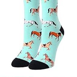 Funny Llama Gifts Cow Gifts for Women Girls, Novelty Cute Llama Socks Cow Socks Sloth Bee Socks Animal Lovers Gifts-image-3