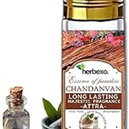 Herbexo Pure Sandalwood Attar - Perfume Oil | Long Lasting Majestic Fragrances | Natural Sandalwood Essence | Luxurious & Divine Aroma | Alcohol-Free Shudh Chandan Attar-image-83