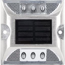 Earth Marker Lights, Solar Powered Earth Marker Lights, 6 LED Waterproof Outdoor Lights for Paths, Decks, Docks, Gardens-image-58