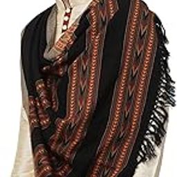 Men's Woolen Kullu Handloom Shawl-24