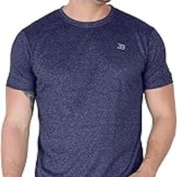 Men's Regular Fit Dynamic Dryfit Breathable Sports T Shirt Pack of 2-image-92