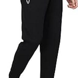 Men's Cotton Regular Fit Joggers Track Pants with 2 Pockets-image-130