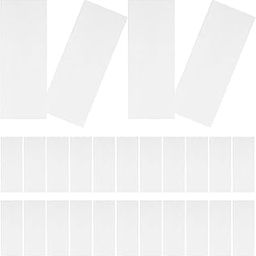 ULTECHNOVO 500pcs Quantitative Filter Paper Chromatography Paper Strips Laboratory Cleaning Paper for Chemistry Laboratories Classroom-0