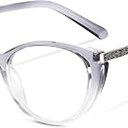 Zero Power UV Protection Glasses For Women/Girls |Chic & Stylish Design| Butterfly Cateye Glasses For Girls/Women | UV Protection Glasses Eyewear-image-4