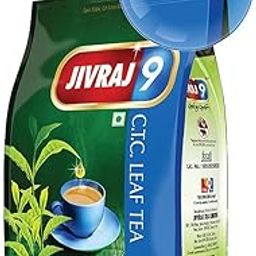 Jivraj 9 CTC Tea Leaf, Premium Assam Tea Leaves, Crush-Tear-Curl Tea Leaf Process, 1 Kg, Pack of 1-image-44