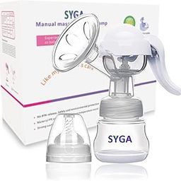 Syga Manual Breast Pump with Lid for Breastfeeding-image-84