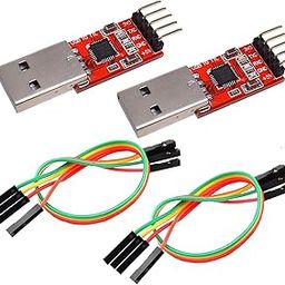 REES52 CP2102 Module USB to TTL 5PIN Serial Converter Adapter Module, UART STC Downloader for 3.3V and 5V with Jumper Wires (2pcs)-5