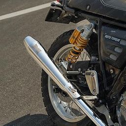 MOTO TORQUE BOLT PRO Performance Slip-on Twin Exhaust for RE Interceptor 650, Continental GT 650 (POLISH)-image-24