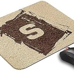SKP Alphabet S Designer Mousepad for Laptop/Computer (Gaming Mouse Pad | Ultra Slim)-CS3003-image-1