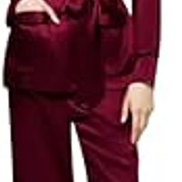 Premium Satin Wrap Set for Women | Double belt Closure | Luxury Vibes | Pallazo Bottoms | Thick high QualitySatin | Nightwear | Casual Outfit | Outdoor Co ords-image-47