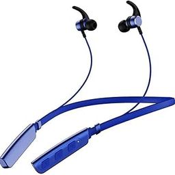 Novelty Bluetooth Neckband Earphones, in-Ear Headphones with Mic, Deep Bass, Clear Calls, Magnetic Earbuds & Fast Charging (Blue) Blue Color (NT-008)-image-72