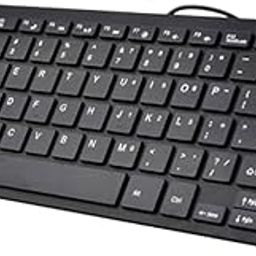 Kriccekal Gaming Keyboard Black - USB Compact Wired Keyboard-image-70