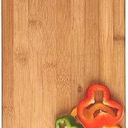 ARTO Thick Non Slip Bamboo Wooden Kitchen Chopping, Cutting, Slicing Board with Holder for Fruits Vegetables & Meat (30cm x 20cm x1.8)-29