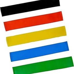 Exercise Resistance Bands Set, 5 Levels, Multicolour Latex Loops for Fitness Training-image-32