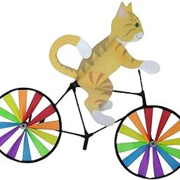 UJEAVETTE Windmill Pinwheel Wind Spinner Toy Garden Party Decor Yellow Cat 37x42cm-image-47