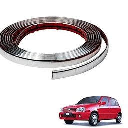 Kozdiko Car Side Window Chrome Beading Roll 14MM 20 Mtr for Maruti Suzuki Zen-image-67