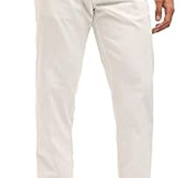 the bear house Men's White Regular Fit Formal Trouser-picture-9