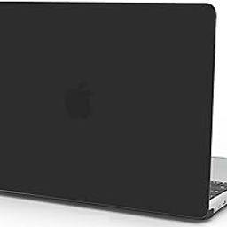 Sounce Case for MacBook Air M2 A2681 13.6 inch M3 A3113 2024 2023 2022 Release Plastic Hard Shell for Apple MacBook Air m2 Cover Waterproof Protector Hard Case and Back Cover Matte Surface - Black-7