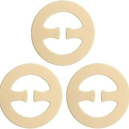 Racer Clips Bra Strap Clips Racer Back Conceal Straps Cleavage, Bra Strap clip holder hook, Anti Slip Bra strap holder Buckles Conceal Straps.(Pack of 3) (ROUND SHAPE, SKIN)-image-80