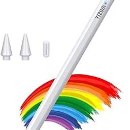 AirCase Tizum 2nd Gen Stylus/Digital Pen for Apple iPad and Touchscreen Devices with Palm Rejection, Tilt Sensor, Compatible with iPad, iPad Pro, iPad Mini, iPad Air, Precise Writing+Drawing (White)-picture-12