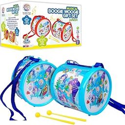 Ratna's Musical Boogie Woogie Drum Gift Set Junior Mermaid | Musical Instrument Toy Drum Set for Kids-image-20