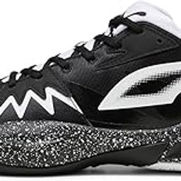Unisex-Adult, Genetics Speckle, Black-White, Basketball Shoe, 5.5UK, (31040502)-image-74