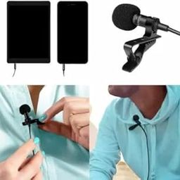 Metal Professional Collar Mic, Voice Recording Filter Microphone for Singing, YouTube, DSLR Camera, Smartphones_M201-image-93