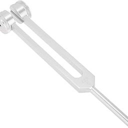 ELBME Healing Fork, Aluminium Alloy 128Hz Vibration Tuning Fork, Durable Health Club for Health Health Tool Instruments Tuning Tool-image-13