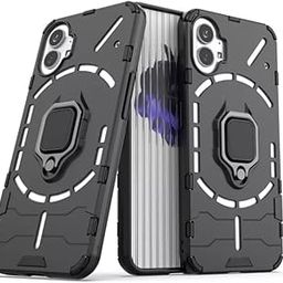 Spazy Case® Nothing Phone (1) Back Cover | Dual Layer Armor Defender Full Body Protective + PC Hybrid Kickstand Back Case for Nothing Phone (1)-10
