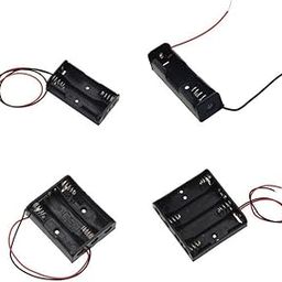 CRAFTS HAVELI AAA Battery Holder with Wire – 1/2/3/4 Cell Pack OF 4 Case Box for Series Parallel Connection – DIY Electronics Project Power Supply Holder-image-26
