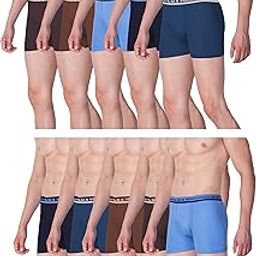Men's Cotton Classic Modern Solid Trunks-picture-22