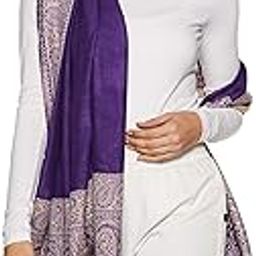 Stoles Soft Viscose Reversible Paisley Design Stoles, Shawls, Scarf-14