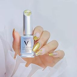 Metallic Mirror Gold Chrome Liquid 15ml | Soak-off UV/LED Cure Metallic Gel-image-15