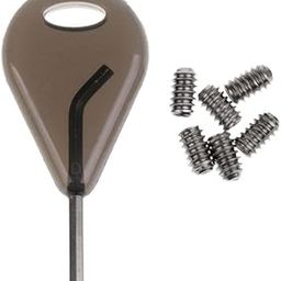 MERISHOPP 6 Pieces Fin Grub Screws + Key Set for Fins| Sports Equipment | Outdoor Sports Gear | Exercise Gear-image-76