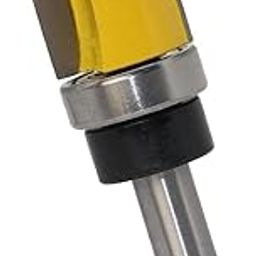 Optimuss 8mm Shank Straight Router Bit Wood Milling Cutter Slotted Trimming No. 2 Three Quarter Inch 25mm-image-6