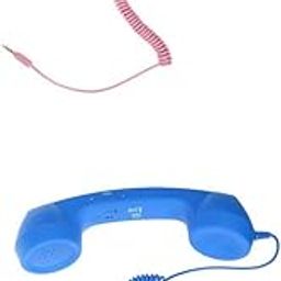 MERISHOPP 3.5Mm Mic Retro Cell Telephone Handset Phone Classic Receiver Pink+Blue|Cell Phones & Accessories | Cell Phone Accessories | Headsets-image-38