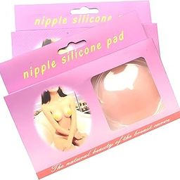 (2 pair) Nipple Cover Reusable For Women Thin Silicone Nipple Pasties For Women Reusable to Cover Under Bra Skin Friendly Adhesive Nipple pads for Women, Girls Breast Nipple Cap Nipple Pasties-image-119