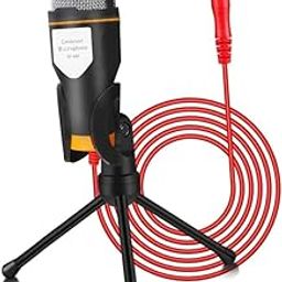 SWOOMEY USB Microphone Laptop rophone Streaming Microphone Podcasting Microphone Vocal Recording Microphone Computer Microphone for rophone for Laptop Mini Tripod-24
