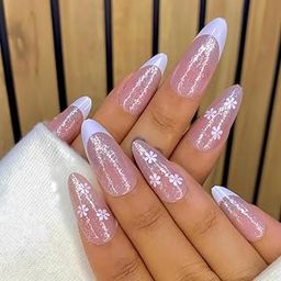 Premium Designer 24pcs Stick-on Nails set, with Easy Glue Tab application, Nails are Reusable & Unbreakable (JP2554)-29
