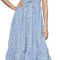 Printed FIT & Flare Dress for Women-image-3