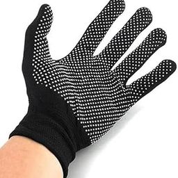 STEFFER Sports PVC Dotted Tennis Cricket Batting Gloves -Recommended for Soft Ball only (Black, 1 Pair)-image-66