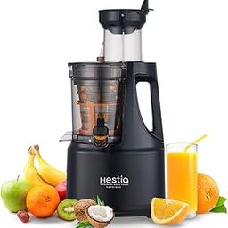 Nutrimax Xl Whole Cold Press Juicer|Slow Juicer|Fruit And Vegetable Juicer With Long Warranty,240 Watts,3 Strainers|Patented Extra Long Auger For Maximum Juice Extraction,Black-image-8