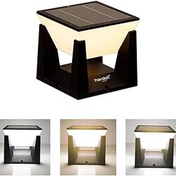 hardoll Solar Gate & Garden Outdoor Lights for Home 3000mAh Battery, Mono Solar Panel, IP54 Waterproof, 20 LEDs, 3 Color Modes (Warm/Cool/Neutral), Dusk-to-Dawn 10–12h Pillar Lamps (Pack of 1)-image-56