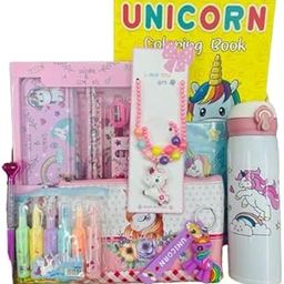 Economical Store 91 91 Pack of 16 Pcs Unicorn Theme Beautiful Gift Hampers for Birthday, Rakhi, Fashion Girls-12