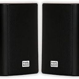 Acoustic Audio AA351B Indoor/Outdoor Speakers, Black, Set of 2-image-60
