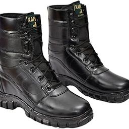 Armed Force Leather Boot - High Ankle Military-Style Footwear for Tactical and Field Use-image-19