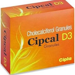 Cipla Cipcal D3 Cholecalciferol Granules For Bone and Joint Care, Vitamin D3 Supplement, Pack of 1 Sachets (Pack of 10 Sachets)-image-70