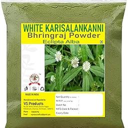 VS Products White Karisalankanni Powder, 100g, Bhringraj, Eclipta Prostrata, Gunta Kalagaraku, Kesaraja, Bhangra, For Hair care (pack of pack of 1 x100g)-image-51