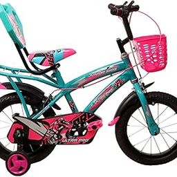 JUNIOR KID 14T PRO Ultra Cycle for Kids | Bicycle for Kids with Training Wheels |Kid Cycle for 2-5 Years of Children (Sea Green)-image-36